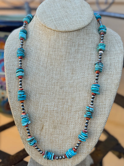 {Corpus} Spiny & Turquoise Necklace