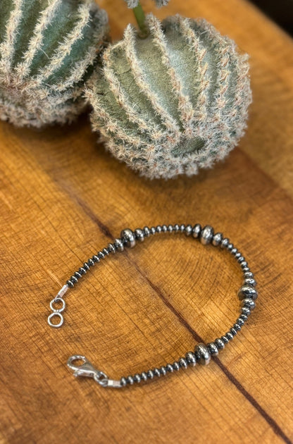 3-8mm Sterling Pearl Bracelet - Cowgirls & City Chics