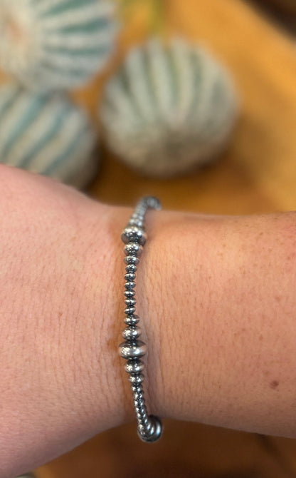 3-8mm Sterling Pearl Bracelet - Cowgirls & City Chics