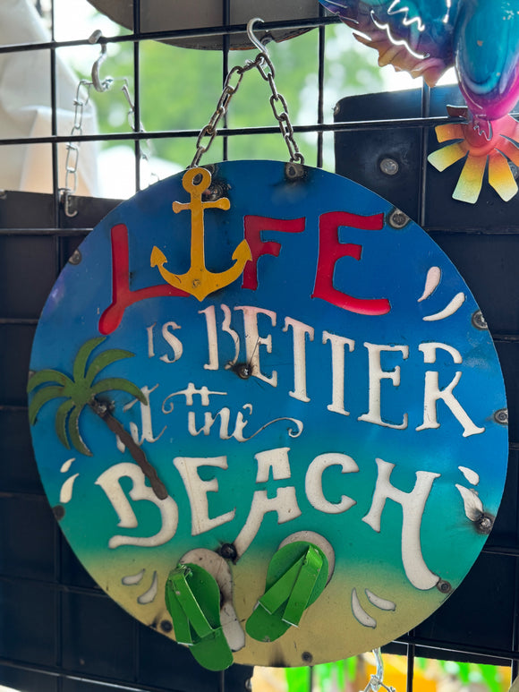 Better At The Beach Sign