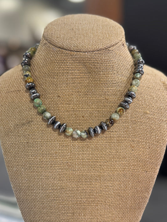 {Desert Nights} Pearl Necklace