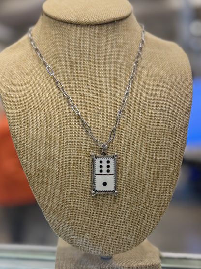 Dominio Paperclip Necklace