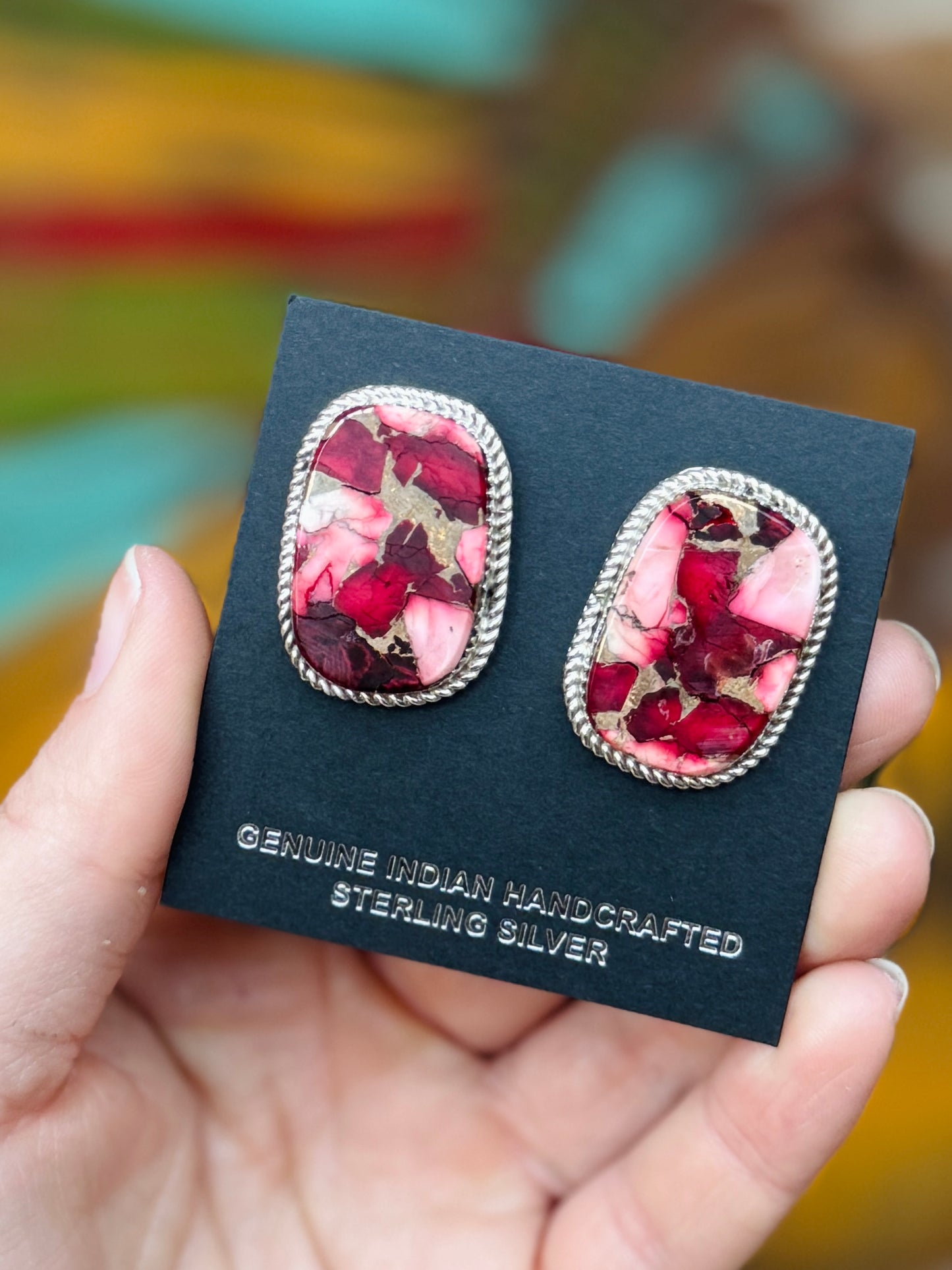 Dahlia Rose Stud Earring