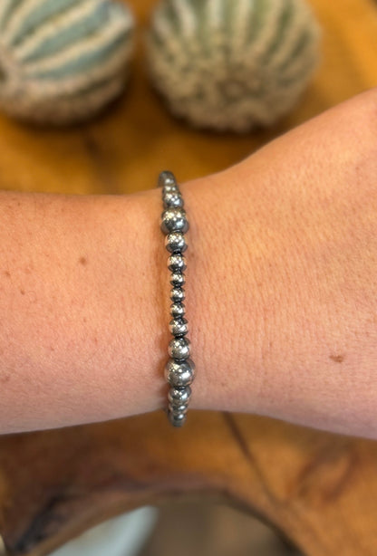 4-8mm Sterling Pearl Bracelet - Cowgirls & City Chics
