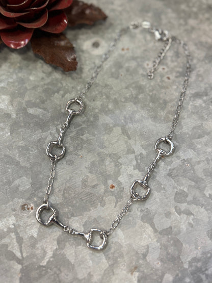 {Lainey} Snaffle Bit Necklace