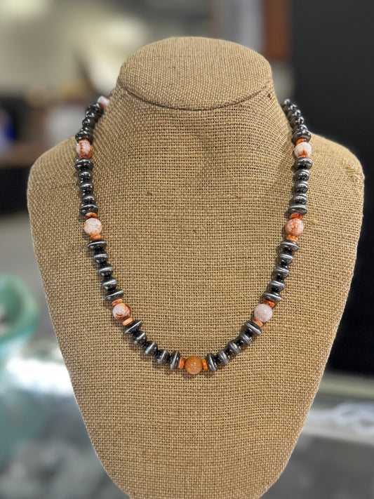 Spiny Oyster & Pearl Necklace