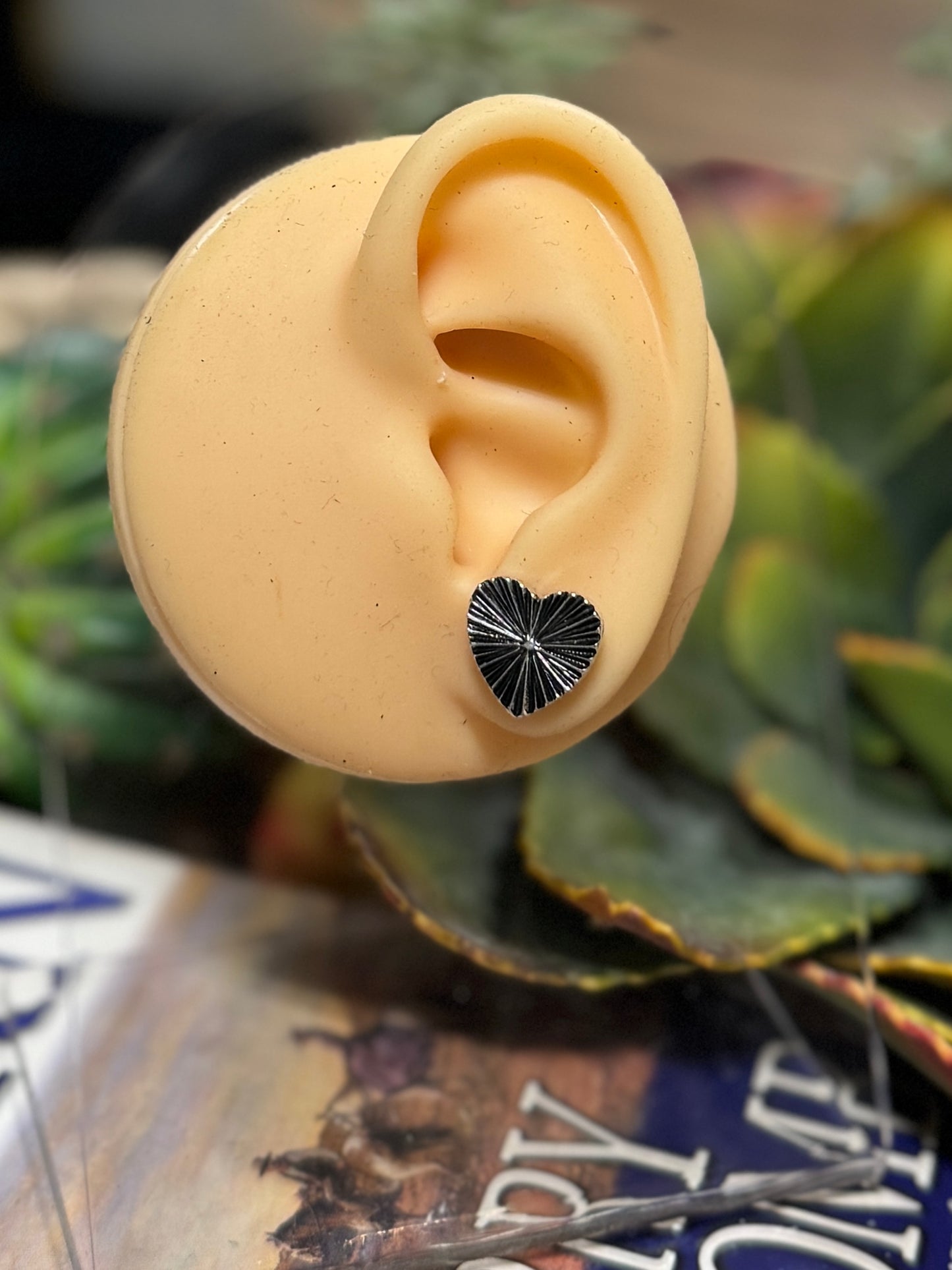 Plain Heart Earrings