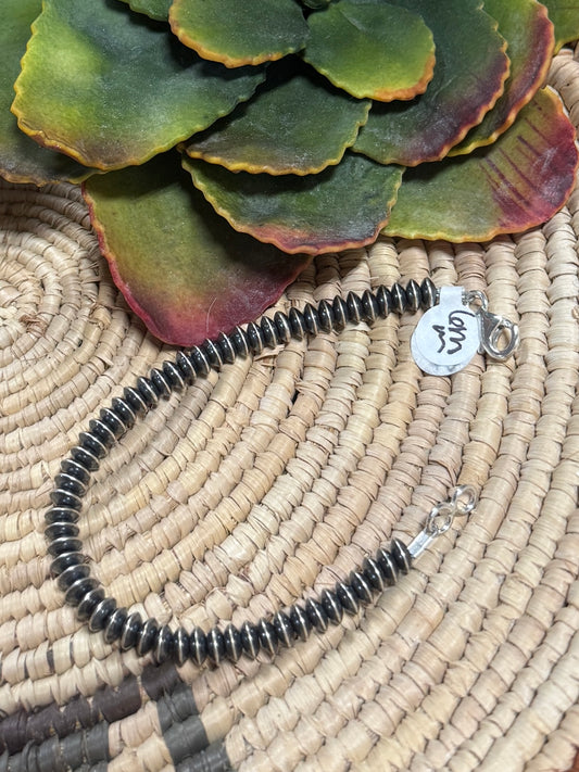 {Space Cowgirl} Rondelle-Spacer Pearl Bracelet