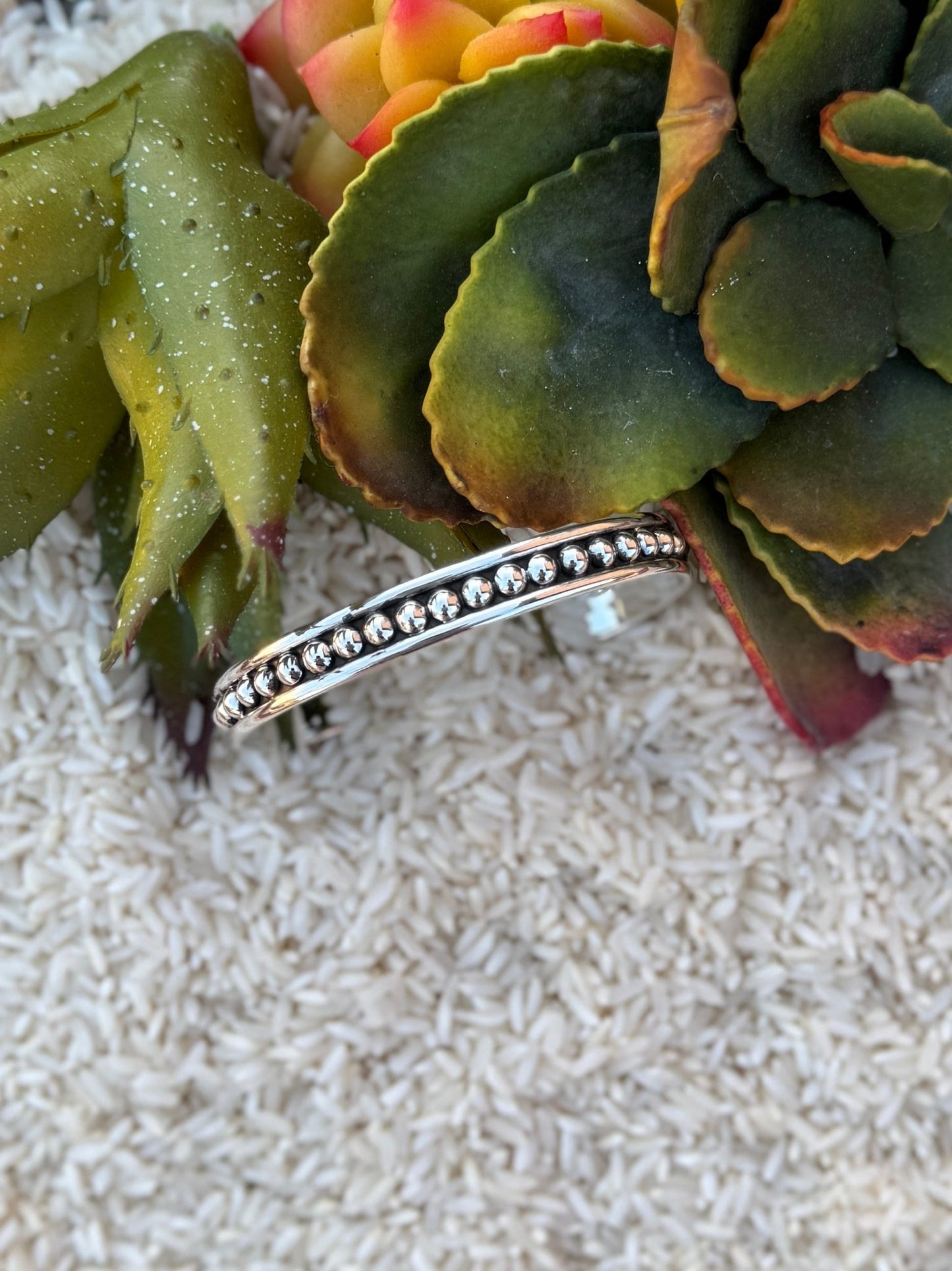 4mm Dot Silver Cuff - Cowgirls & City Chics