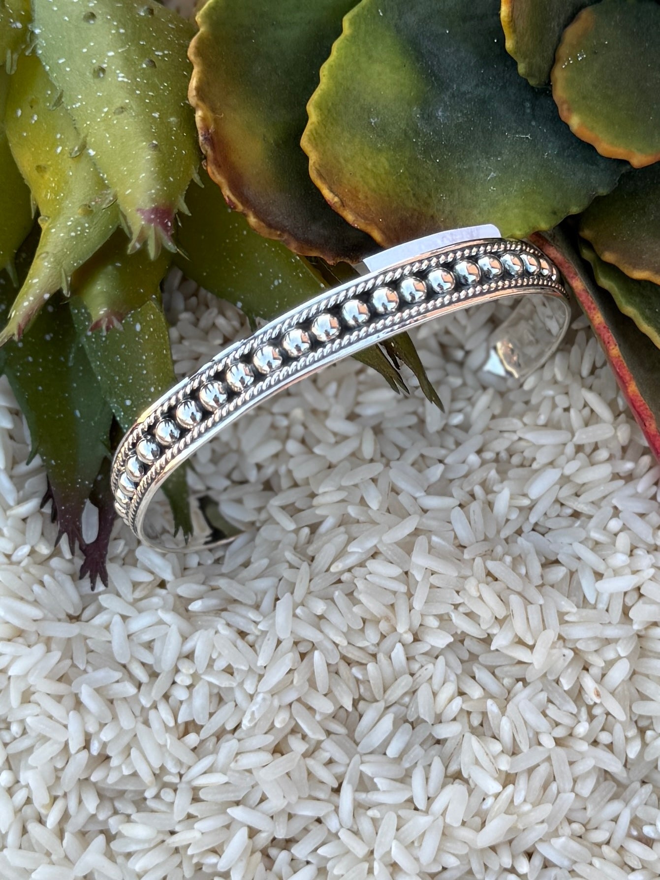 4mm Rope {Fort Worth} Silver Cuff - Cowgirls & City Chics