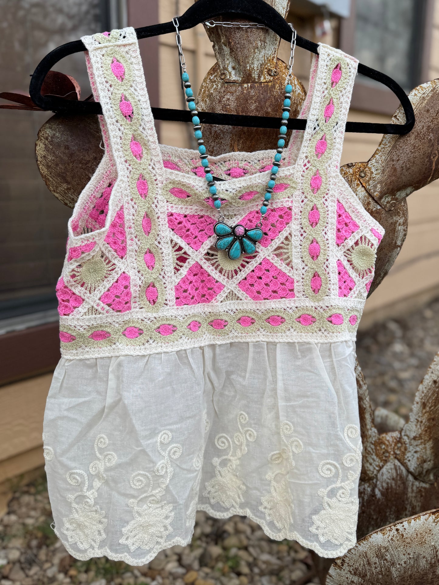 Crochet Lace Tank