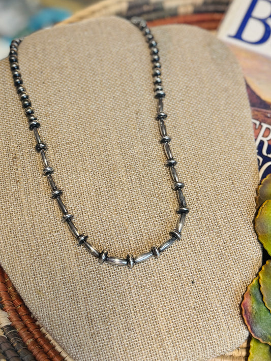 Skinny Pearl Necklace