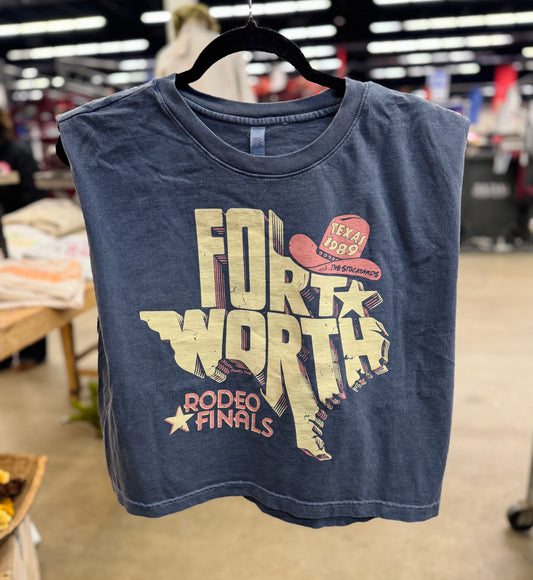 1989 Fort Worth Rodeo Finals Muscle Tank