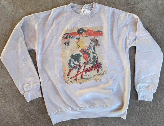 Howdy Cowboy Pullover