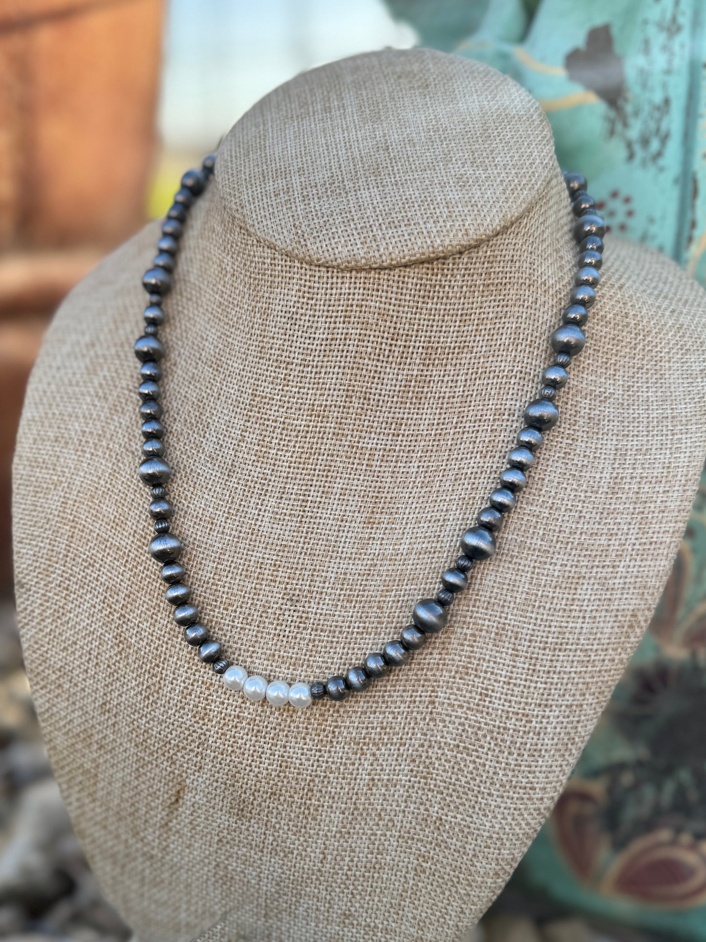 Simple Pearl Necklace