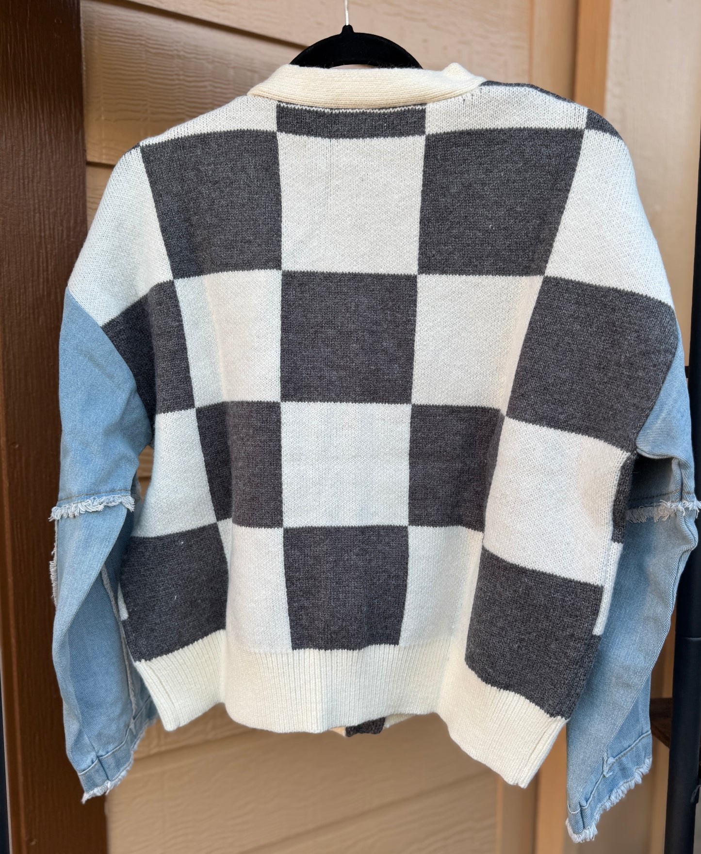 {Austin} Checker Cardigan