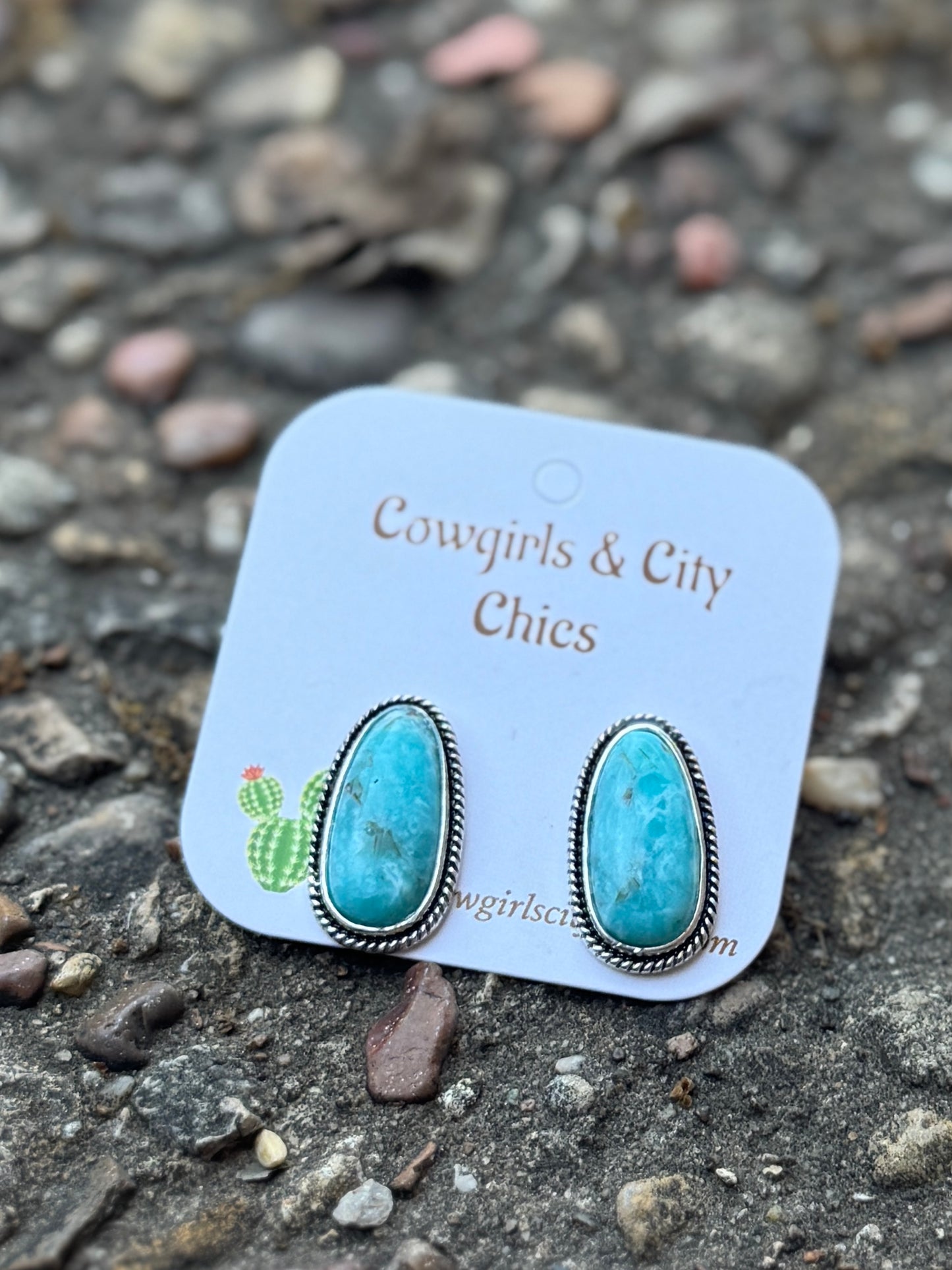 Turquoise Drop Earrings