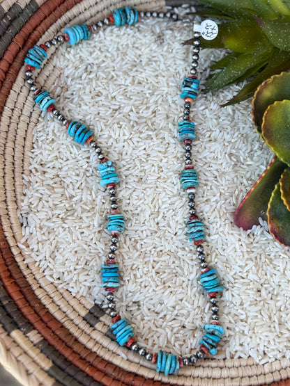{Corpus} Spiny & Turquoise Necklace