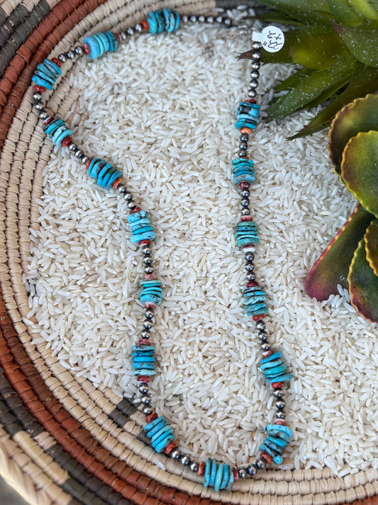 {Corpus} Spiny & Turquoise Necklace