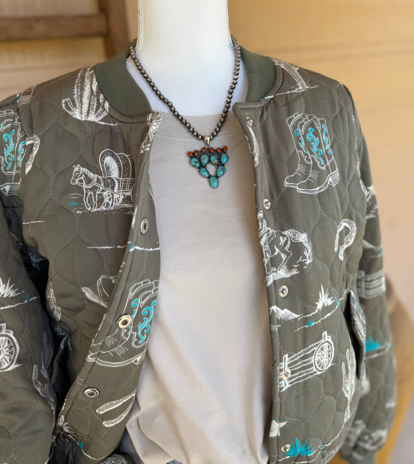 {Wild West} Quilted Jacket