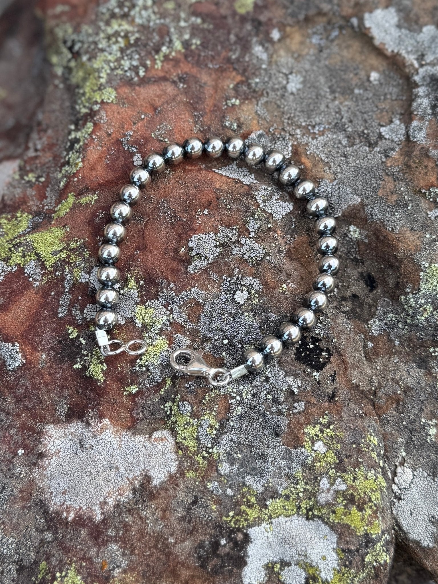 6mm Sterling Silver Pearl Bracelet - Cowgirls & City Chics