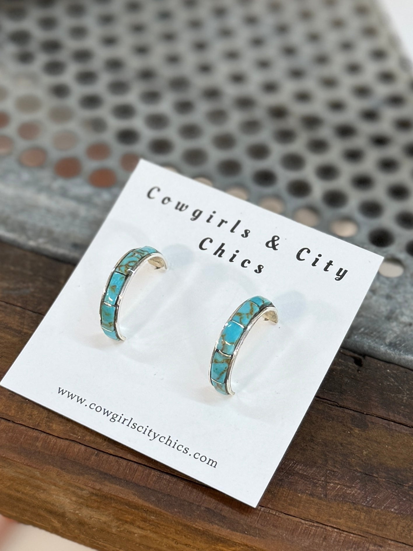 Kingman Hoop Earrings