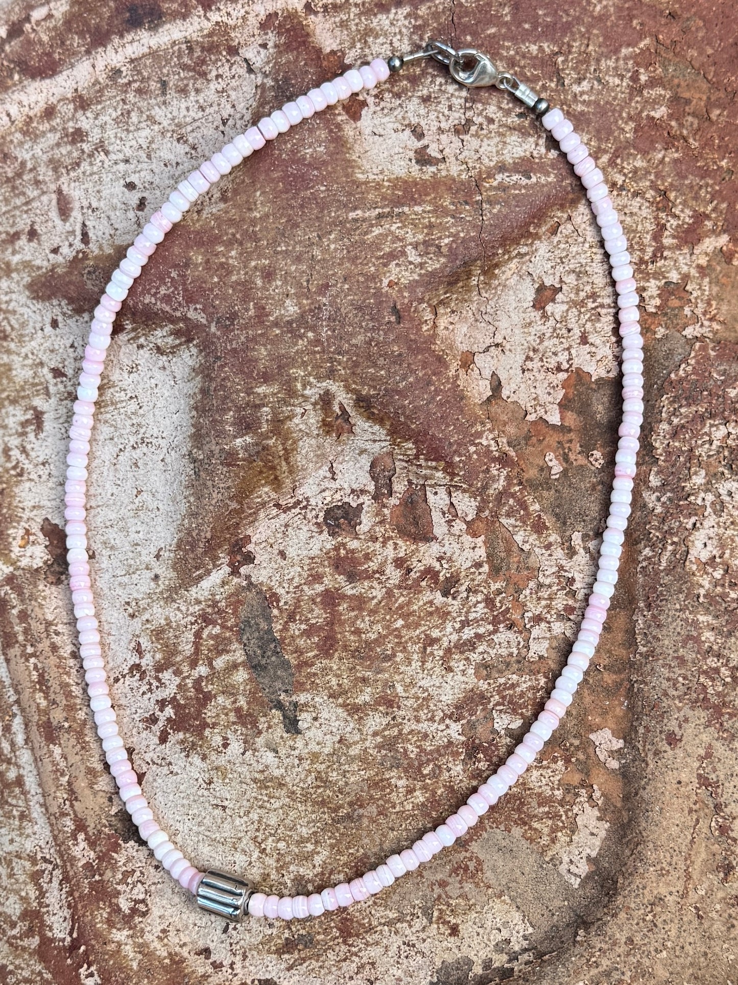 {Cotton Candy} Pink Conch Necklace
