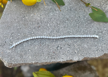 Sparkly Stainless Tennis Bracelet