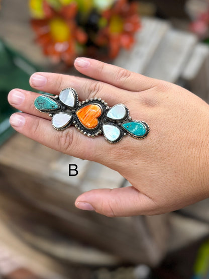 {Delta} Tri-Color Long Ring