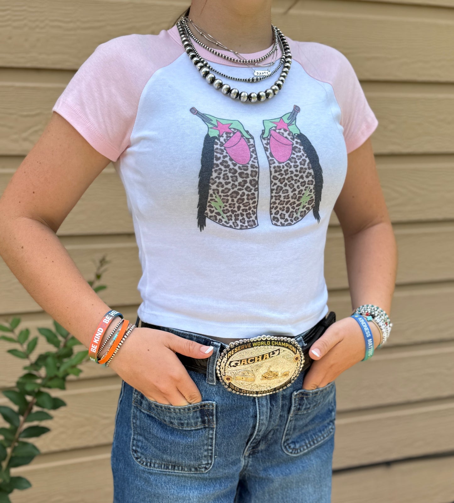 Chaps Baby Doll Tee