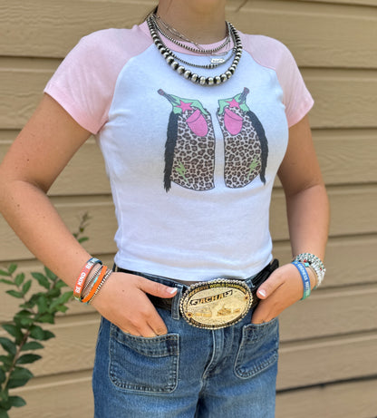 Chaps Baby Doll Tee