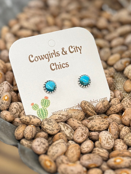Small Turquoise [Leroy] Earrings