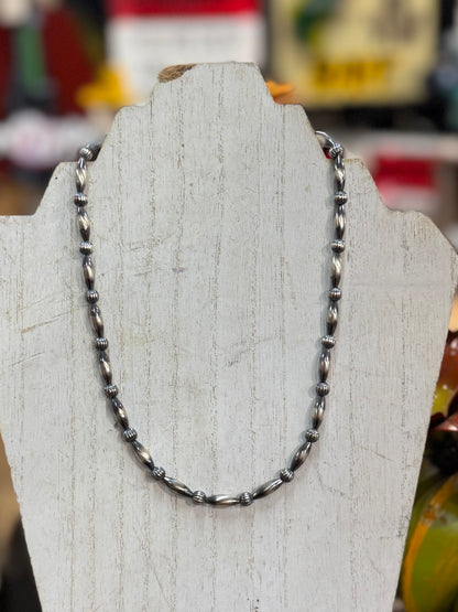 {Boho Babe} Torpedo Pearl Necklace