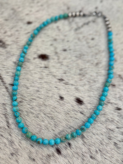Plain Jane Turquoise Necklace