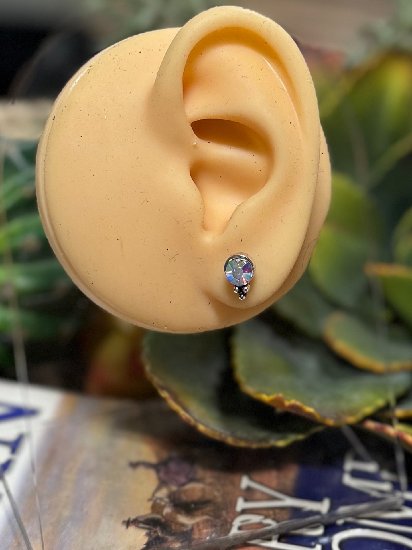 Small Sparkly Stud Earrings