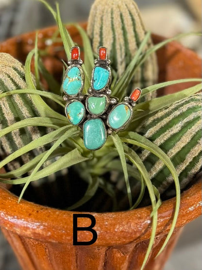 Kingman Cactus Ring
