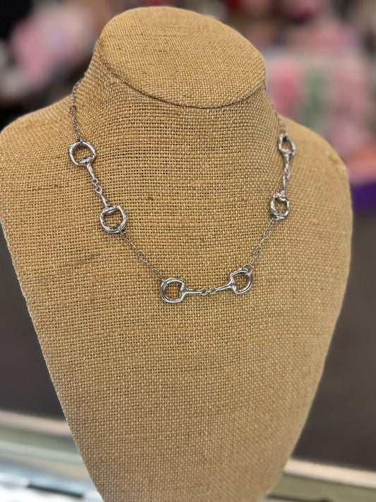 {Lainey} Snaffle Bit Necklace