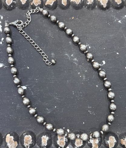 {El Paso} Double Pearl Necklace