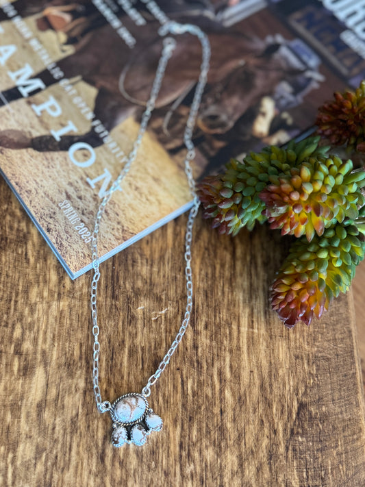 Cluster Wild Horse Necklace