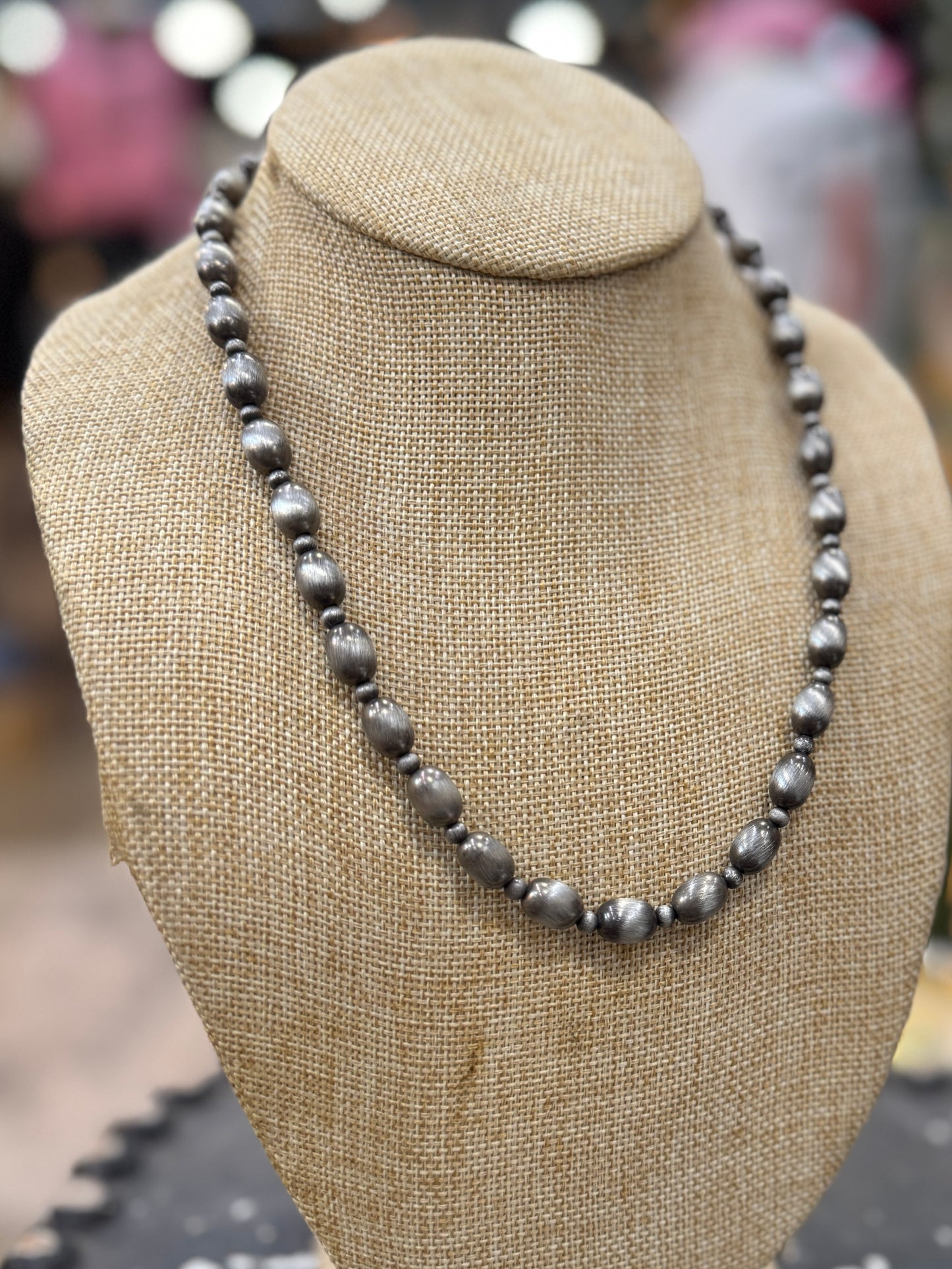 {El Paso} Double Pearl Necklace