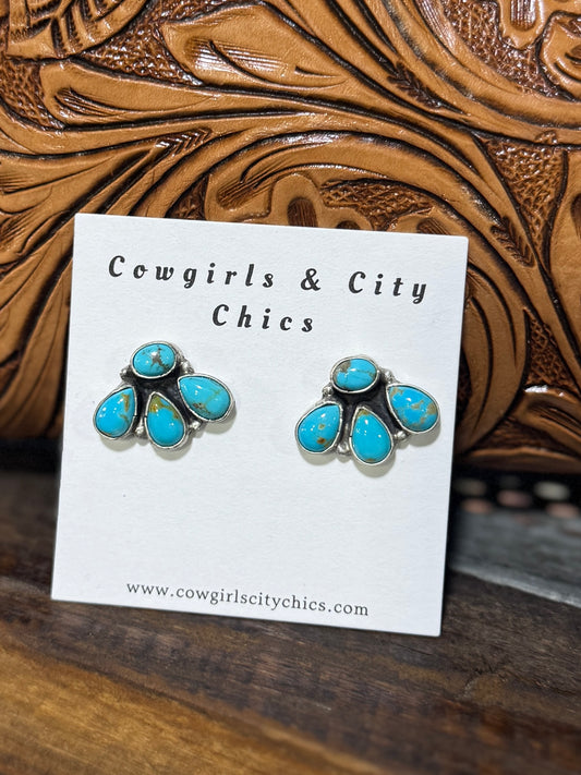 Kingman {Cancun} Stud Earrings