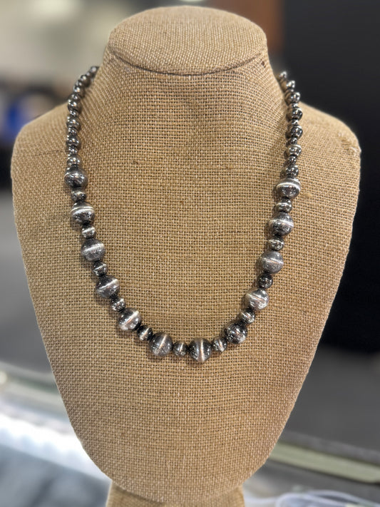 Multi-Beaded Pearl Necklace