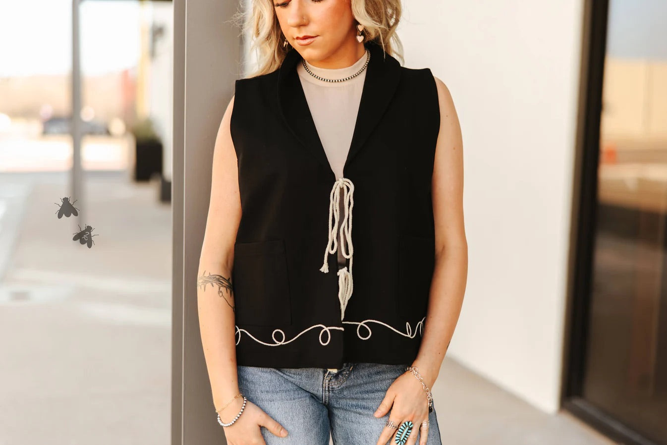 Round-Up Stitched Vest