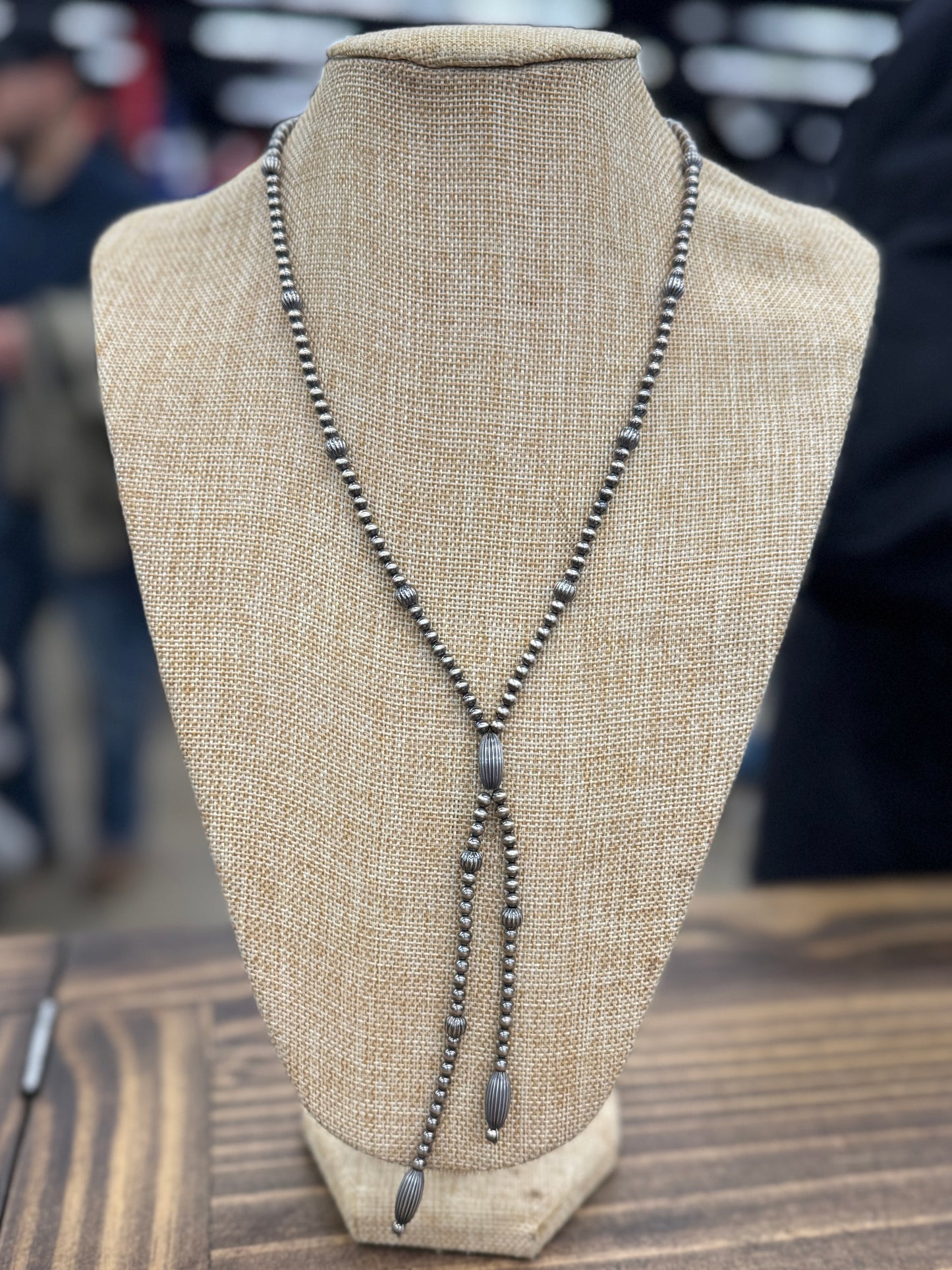 {Ella} Drop Lariat Necklace