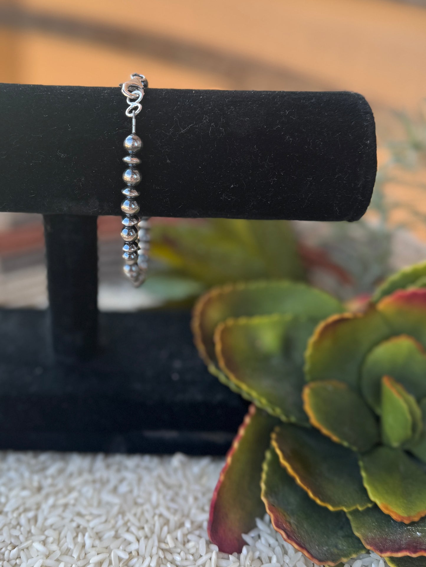 {Midland} Spacer & Pearl Bracelet