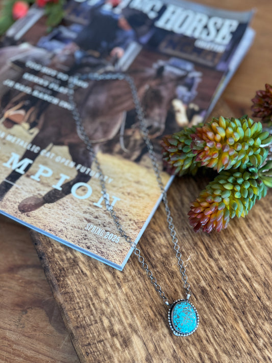 Round Sonoran Gold Necklace