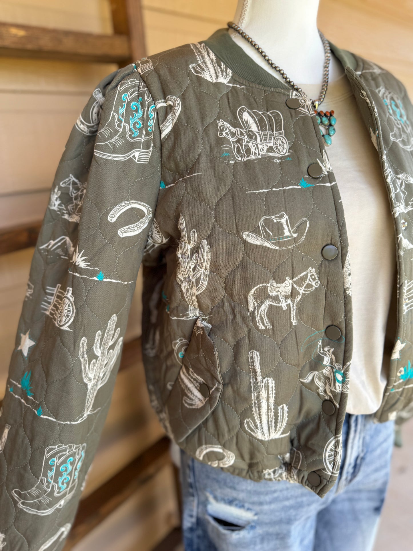 {Wild West} Quilted Jacket