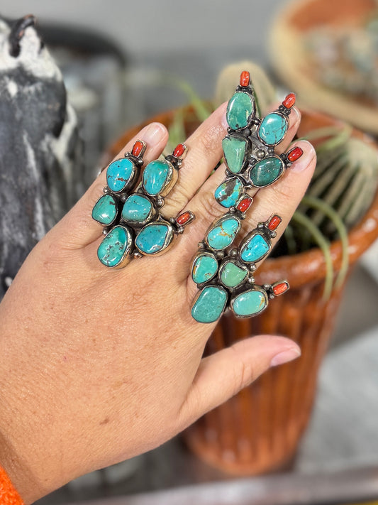 Kingman Cactus Ring