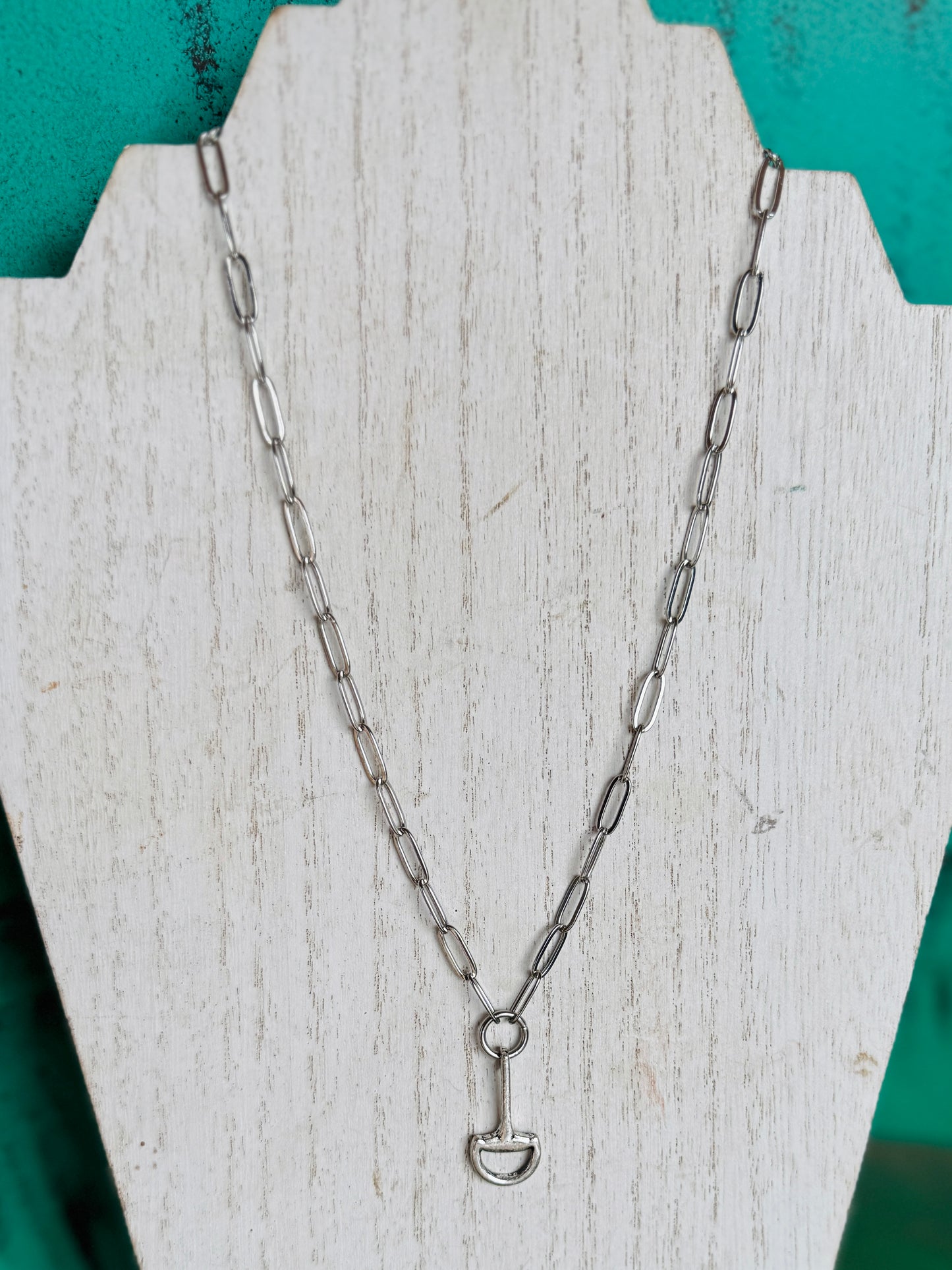 Snaffle Bit Necklace