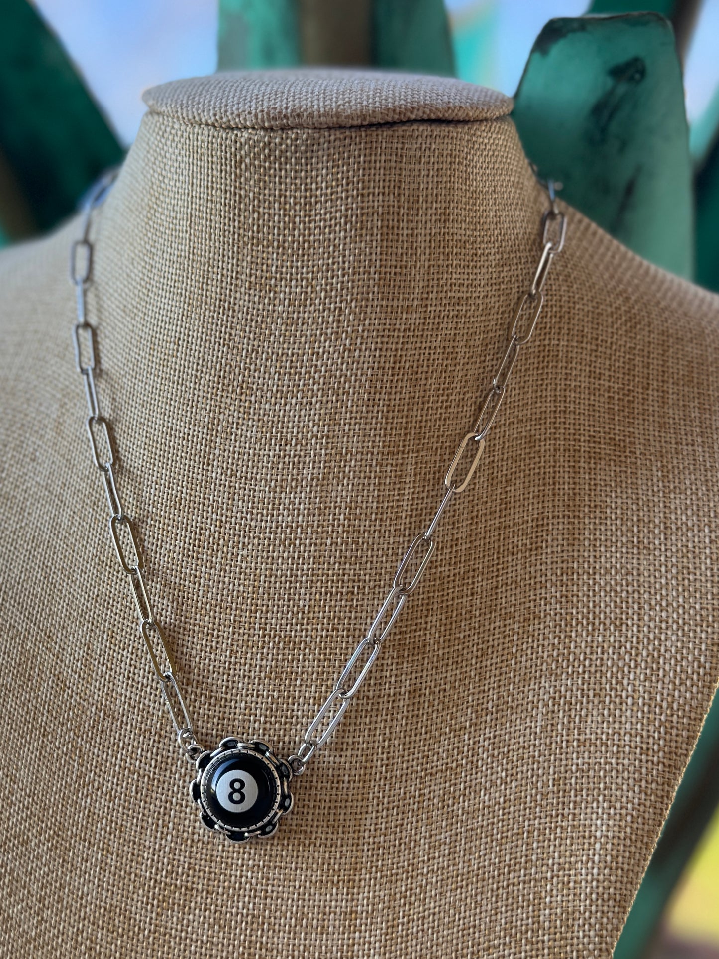 8 Ball Necklace